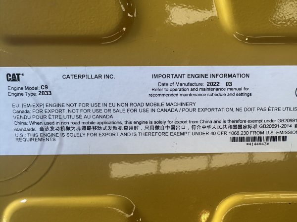 CATERPILLAR C9 8915204 ENGINE - Image 6