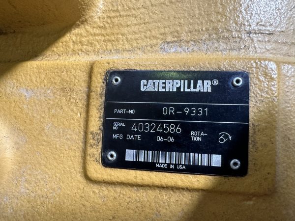 CAT  MAIN HYDRAULIC PUMP OR-9331 40324586 - Image 4